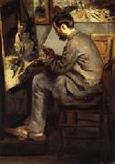 Auguste renoir frederic Bazille France oil painting reproduction
